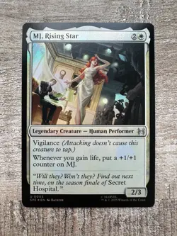 MJ, Rising Star - Foil - Marvel's Spider-Man Eternal - Near Mint - Image 1