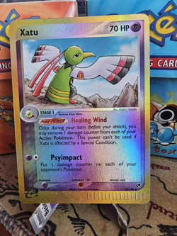 Pokemon Card Xatu 55/100 Uncommon Reverse Holo Ex Sandstorm - Image 1