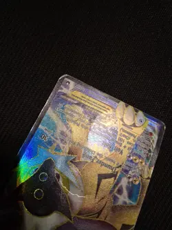 Raikou EX Dark Explorers 105/108 Black & White Full Art Pokemon 2012 -DMG - Image 3