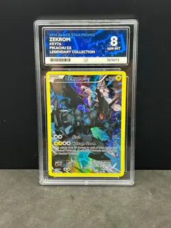 2015 POKEMON XY BLACK STAR PROMO ZEKROM #XY76 ✨ ACE 8 NM-MT ✨ - Image 1