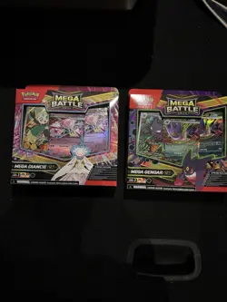Pokemon Mega Battle Deck Box Set Gengar Ex and Daincie Ex Brand New In Hand Rare - Image 1