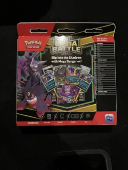 Pokemon Mega Battle Deck Box Set Gengar Ex and Daincie Ex Brand New In Hand Rare - Image 5