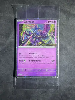 ✅Pokemon TCG Xerneas 064/132 Mega Evolution STAMPED Promo NM SEALED🇺🇸 - Image 1