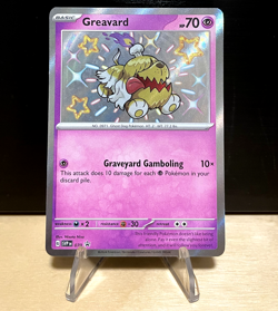 Pokemon TCG - Greavard - SVP 070 Black Star Promo - Baby Shiny - NM/MINT - Image 1