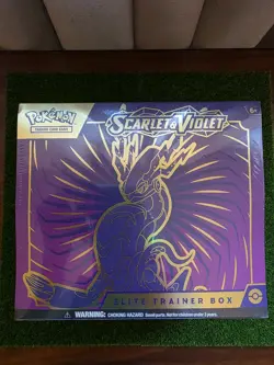 Pokemon TCG Scarlet and Violet Base Elite Trainer Box ETB - Miraidon - Image 2