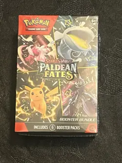 Pokemon Paldean Fates Booster Bundle Pokemon TCG New Sealed - Image 1