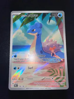 Misty's Lapras 194/182 Pokemon: Destined Rivals IR Holo - Image 2