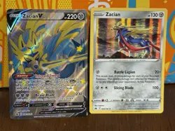Zacian V SWSH292 Sword & Shield Promo Pokemon TCG - Image 1