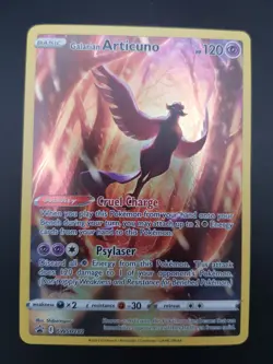 Pokemon Galarian Articuno SWSH282 Black Star Promo Full Art Secret Rare - Image 1