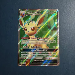 Pokemon Leafeon GX (Full Art) 139/156 Ultra Prism LP - Image 1