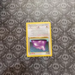 Pokemon TCG Ditto Non Holo Rare Fossil Set 18/62 WOTC Vintage 1999 - Image 2