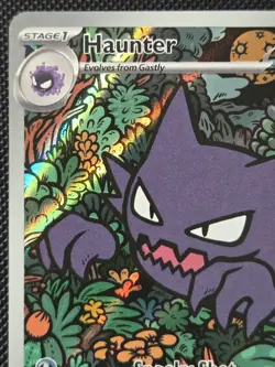 Pokemon TCG: Phantasmal Flames - Haunter (MEG-027) Black Star Deck Excl. Promo - Image 2