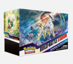Pokemon TCG: Sword & Shield Brilliant Stars Build and Battle Stadium 820650850134 - Image 1
