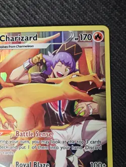 2022 Pokemon SWSH Lost Origin Charizard Trainer Gallery #TG03/TG30 - Image 3