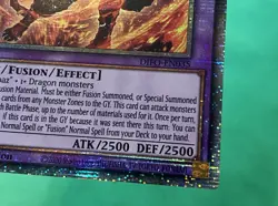 Yu-Gi-Oh! Alba-Lenatus the Abyss Dragon DIFO-EN035 Starlight Rare 1st Ed Mint - Image 5