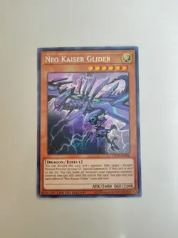 Yu-Gi-Oh! Neo Kaiser Glider TN19-EN006 Limited Edition - Prismatic SR - NM - Image 1