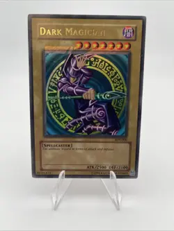 Dark Magician Starter Deck Yugi SDY-006 | Misprint Heavy Foil Shift | Yugioh - Image 1