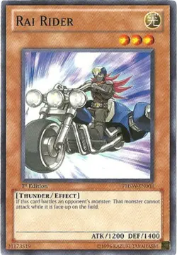 Rai Rider - PHSW-EN003 - Common - Unlimited Edition - Lightly Played - Image 1