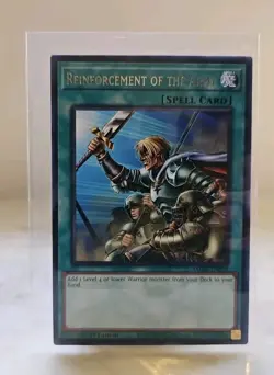 Yu-Gi-Oh! TCG: Reinforcement Of The Army AMDE-EN039 - Rare - 1st Edition - NM - Image 1