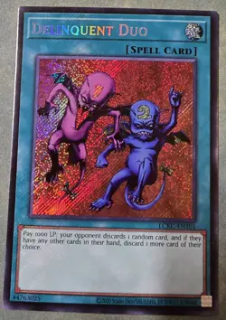 Delinquent Duo - LCKC-EN101 Legendary Collection Kaiba-Unlimited Edition NM 🔥 - Image 2