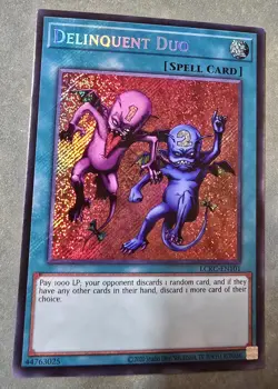 Delinquent Duo - LCKC-EN101 Legendary Collection Kaiba-Unlimited Edition NM 🔥 - Image 3