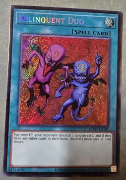 Delinquent Duo - LCKC-EN101 Legendary Collection Kaiba-Unlimited Edition NM 🔥 - Image 4