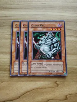 Yu-Gi-Oh! - Giant Orc 3X - Complete Playset - Image 1