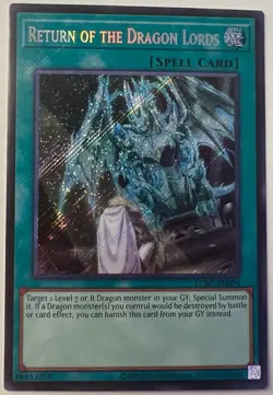 Return of the Dragon Lords LCKC-EN074 | Secret Rare Unlimited | Near Mint - Image 1