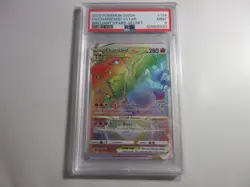 PSA 9 Charizard Vstar Secret Rare Brilliant Stars Pokemon Card - Image 1