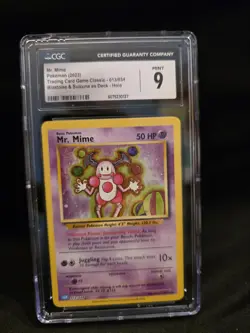 Mr. Mime 013/034 CLB TCG Classic Holo Pokemon Card CGC 9 - Image 1