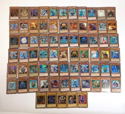 HUGE Lot of 71 Yu-Gi-Oh Monster Effect Cards 1996 - 1st Editions, Holos, Rares - Image 1