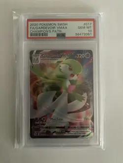 Pokemon - TCG - GARDEVOIR - VMAX 017/073 - Full Art [Champion's Path] - PSA 10 - Image 1
