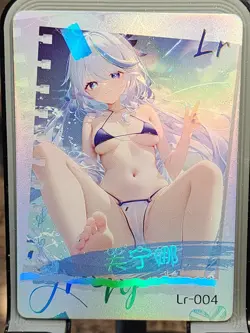 Ferina Walks In Beauty Card Anime Goddess Story Meika Waifu LR LR-004 - Image 1