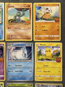 Gen 1 Kanto Pokemon Cards Lot Holo Mewtwo Gengar Pikachu Masterball Double Rare - Image 4