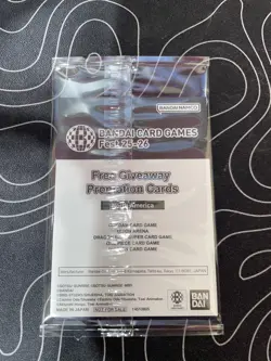 SEALED TCG Bandai Card Games Fest 25-26 Promo PACK-Gundam, OP, Digimon, UA, &DBS - Image 2