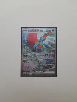 Pokemon TCG Roaring Moon EX Paradox Rift Holo Card 251/182 Special Illustration - Image 2