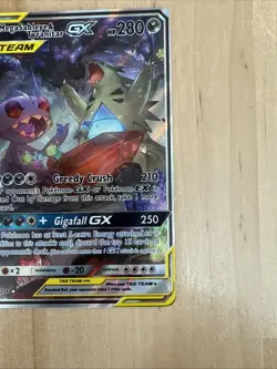 Pokemon TCG Mega Sableye Tyranitar GX Card 226/236 Tag Team Unified Minds - Image 4