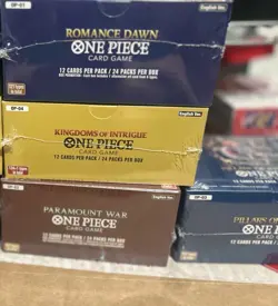 One Piece Card Game - OP01, Op02, OP03, OP04, OP05 booster Boxes - Image 1