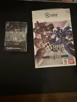 Gundam Card Game Starter Deck Iron Bloom ST05 - English Deck Only, No promo card - Image 1