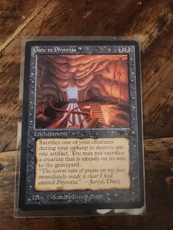 Gate to Phyrexia Limited Edition Antiquities MTG Magic The Gathering Card - Image 1