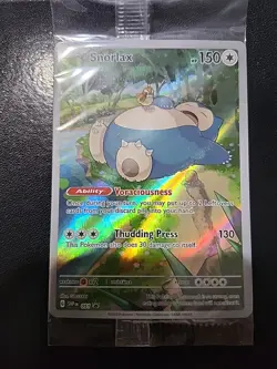 Snorlax - 051 (Pokemon Center Exclusive) 051 Sv: Scarlet & Violet Promo Cards... - Image 1