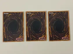 Yugioh Obelisk the Tormentor x 3 - Limited Edition Ultra Rare LP Free Holo Card - Image 2