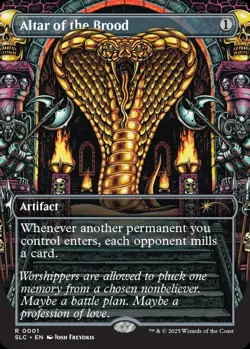 MtG ALTAR OF THE BROOD Secret Lair Encyclopedia Single Card Magic PREORDER - Image 1