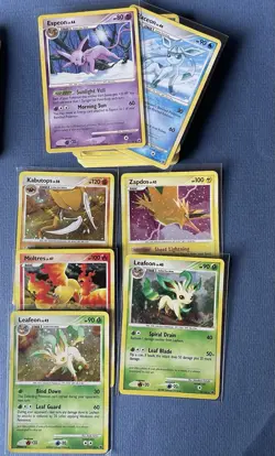 Pokemon TCG (07-08) Diamond & Pearl Series 269 Card Lot-Blastoise & other Holos - Image 2