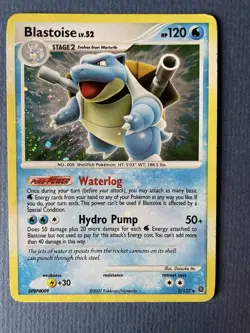 Pokemon TCG (07-08) Diamond & Pearl Series 269 Card Lot-Blastoise & other Holos - Image 5