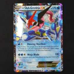 Ash-Greninja EX XY133 - Black Star Promo - Pokemon Card - Image 1
