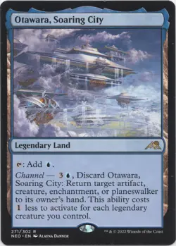 Otawara, Soaring City 271/302 NM MTG Kamigawa Neon Dynasty Magic - Image 1