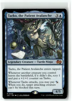 Taeko, the Patient Avalanche 0039 NM MTG Foundations Jumpstart Magic - Image 1