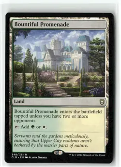 Bountiful Promenade 348/361 NM MTG Battle for Baldurs Gate Magic - Image 1
