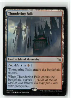 Thundering Falls 0269 NM MTG Murders at Karlov Manor Magic - Image 1